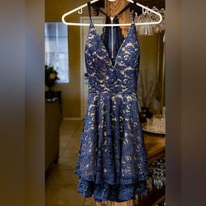 Women’s Emerald Sundae Laceback Fit & Flare Dress